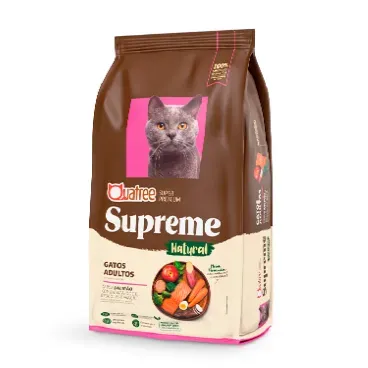Racao Quatree Supreme Gatos Adultos Salmao embalagem_FRENTE-01